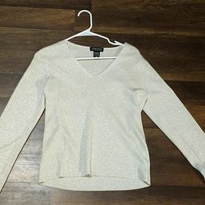 New York and Co silver sweatee